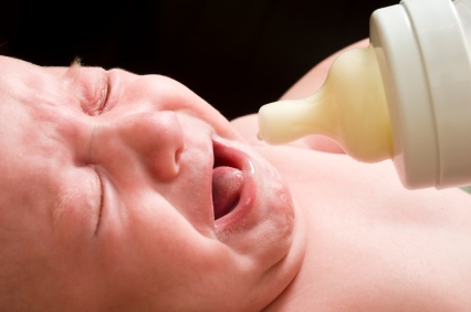 bottle fed baby refusing bottle